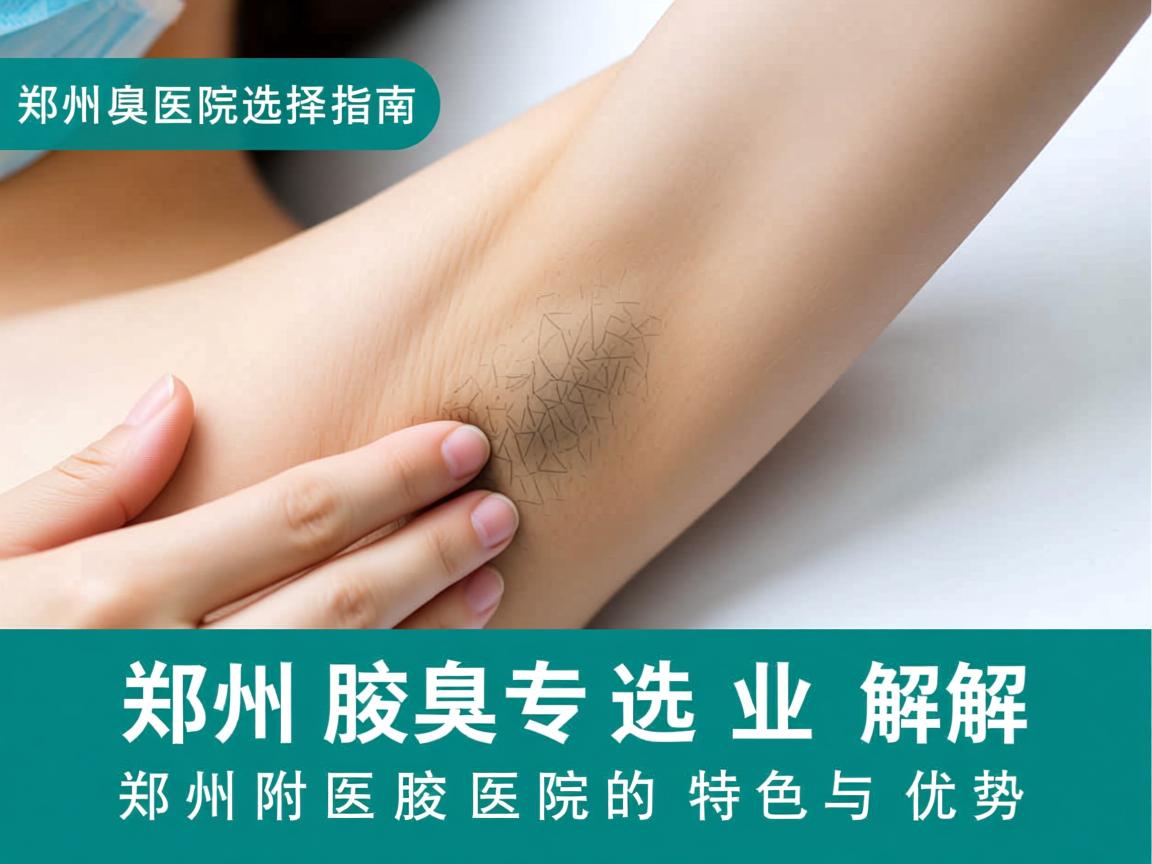 郑州腋臭医院选择指南，专业解析郑州附医腋臭医院的特色与优势