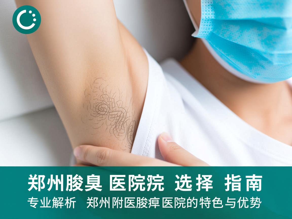 郑州腋臭医院选择指南，专业解析郑州附医腋臭医院的特色与优势