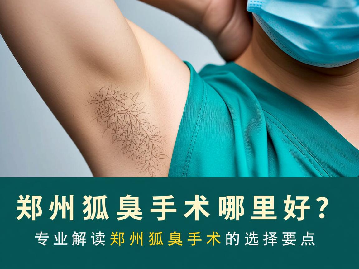 郑州狐臭手术哪里好?专业解读郑州狐臭手术的选择要点 郑州狐臭手术哪里好?专业解读郑州狐臭手术的选择要点