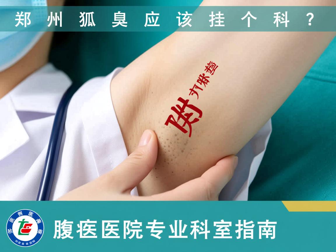 郑州狐臭应该挂哪个科?郑州附医腋臭医院专业科室指南 郑州狐臭应该挂哪个科?郑州附医腋臭医院专业科室指南