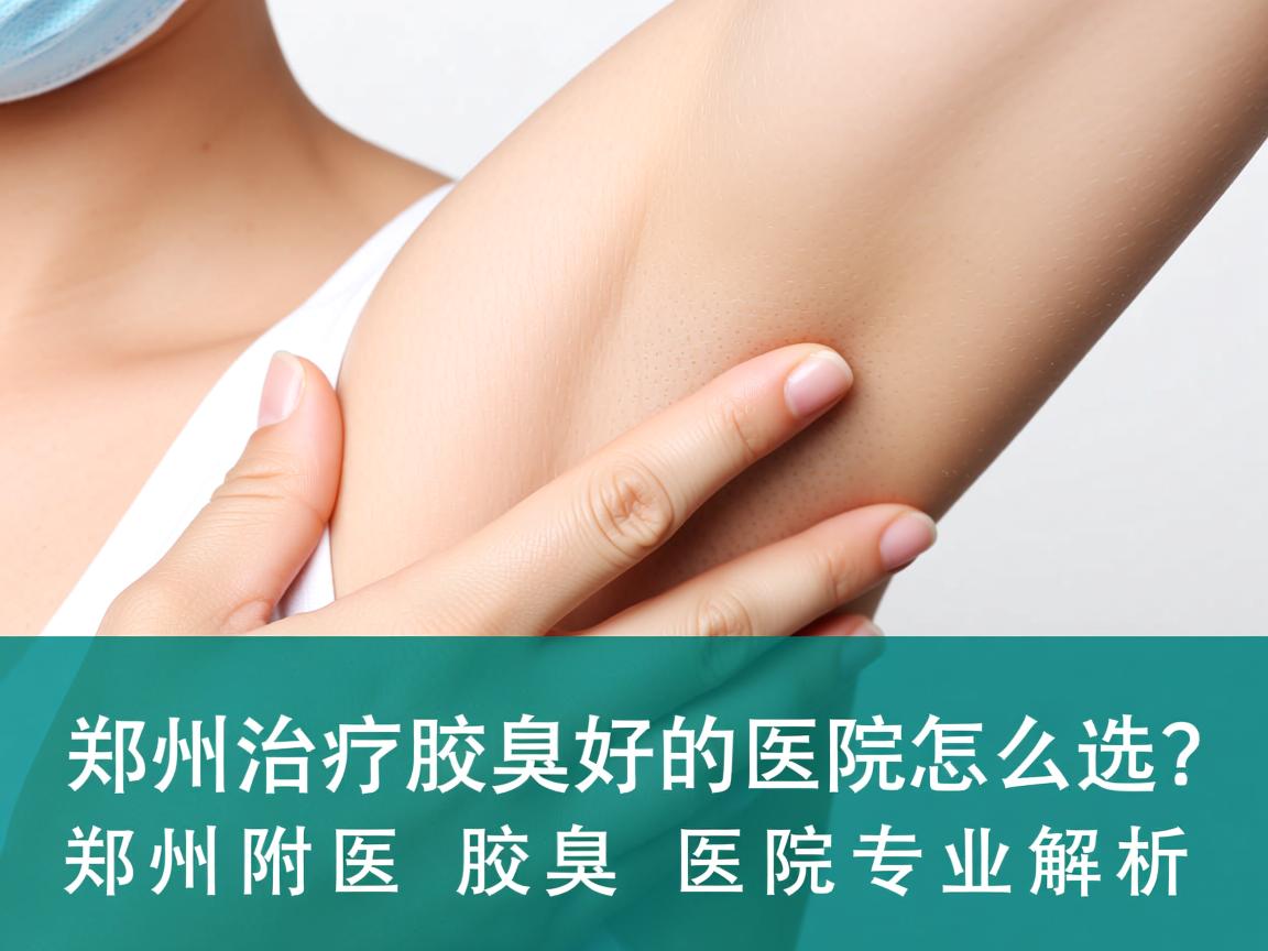 郑州治疗腋臭好的医院怎么选？郑州附医腋臭医院专业解析