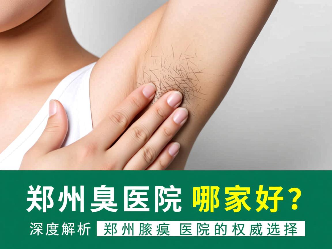 郑州腋臭医院哪家好？深度解析郑州腋臭医院的权威选择