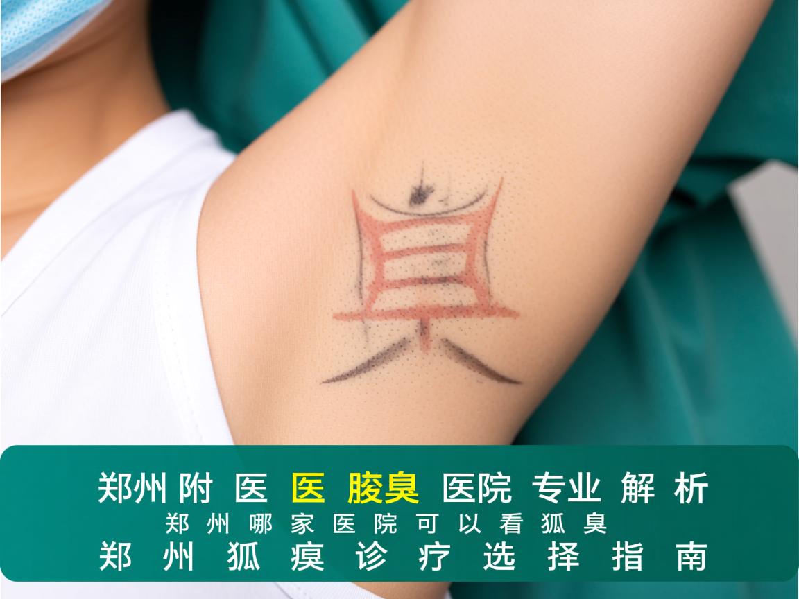 郑州附医腋臭医院专业解析，郑州哪家医院可以看狐臭，郑州狐臭诊疗选择指南