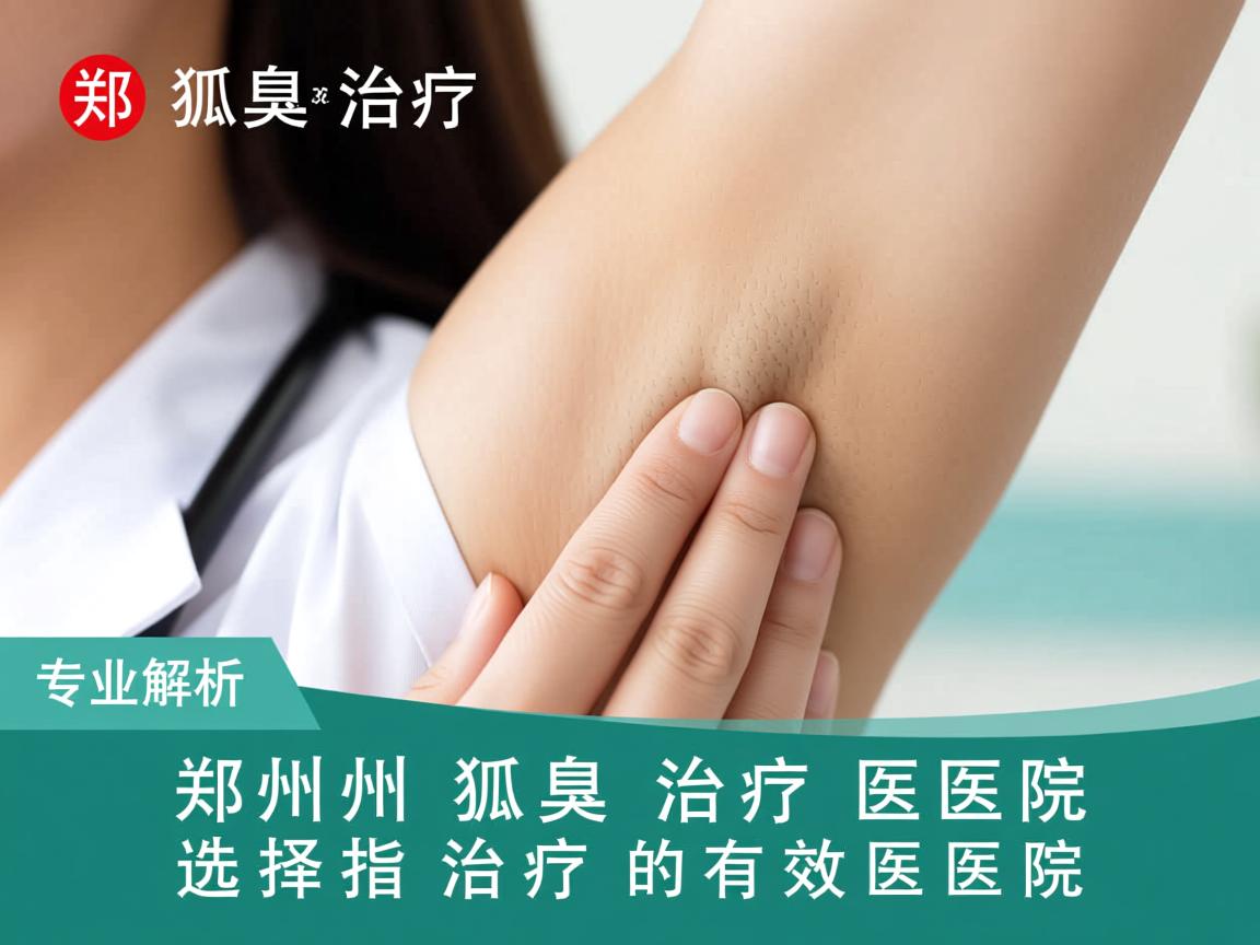 郑州狐臭治疗医院选择指南，专业解析郑州狐臭治疗的有效医院