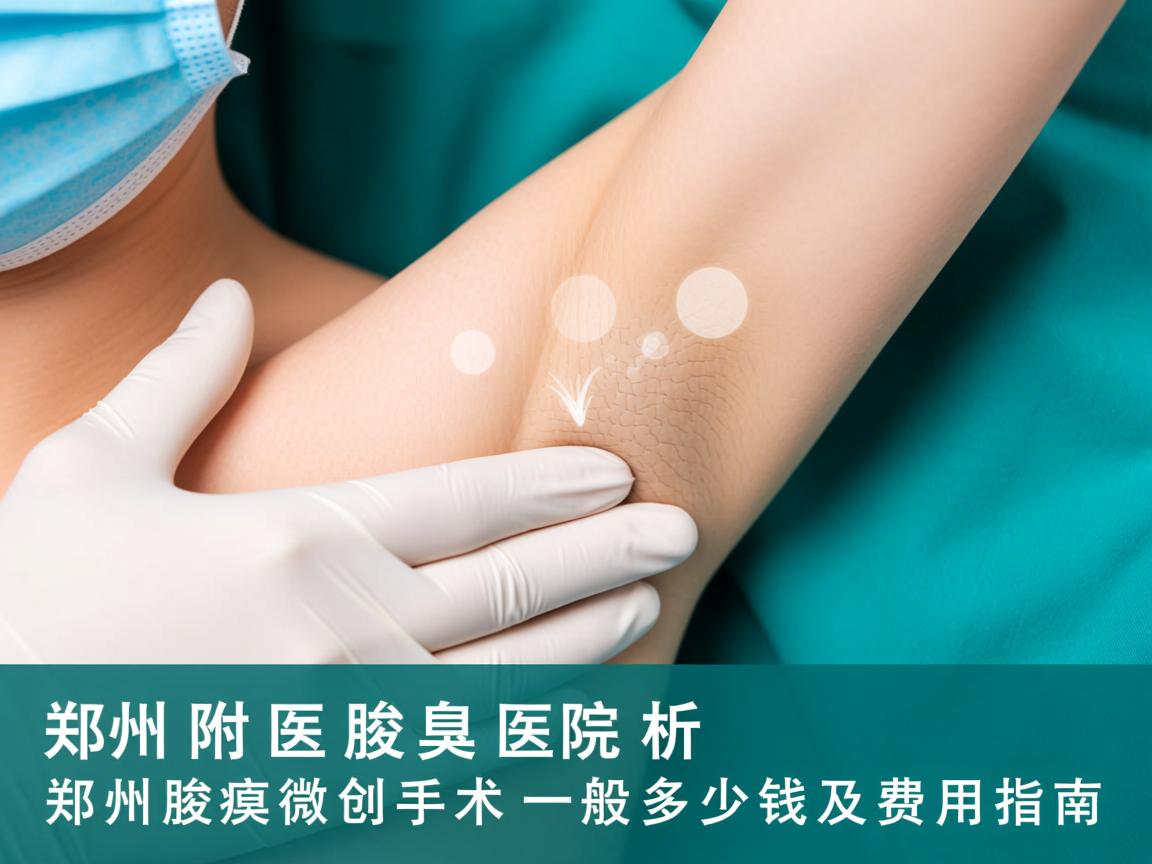 郑州附医腋臭医院解析,郑州腋臭微创手术一般多少钱及费用指南 郑州附医腋臭医院解析,郑州腋臭微创手术一般多少钱及费用指南
