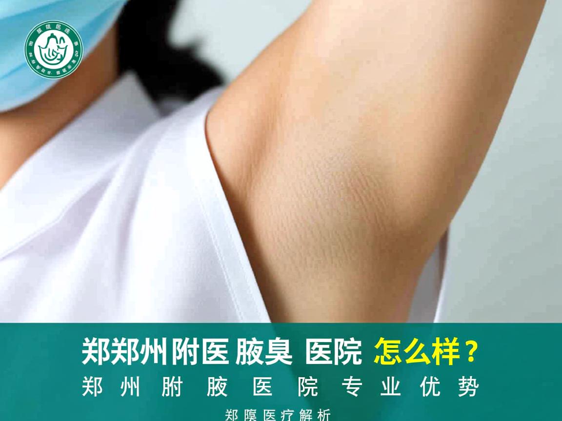 郑州附医腋臭医院怎么样？深度解析郑州附医腋臭医院的专业优势