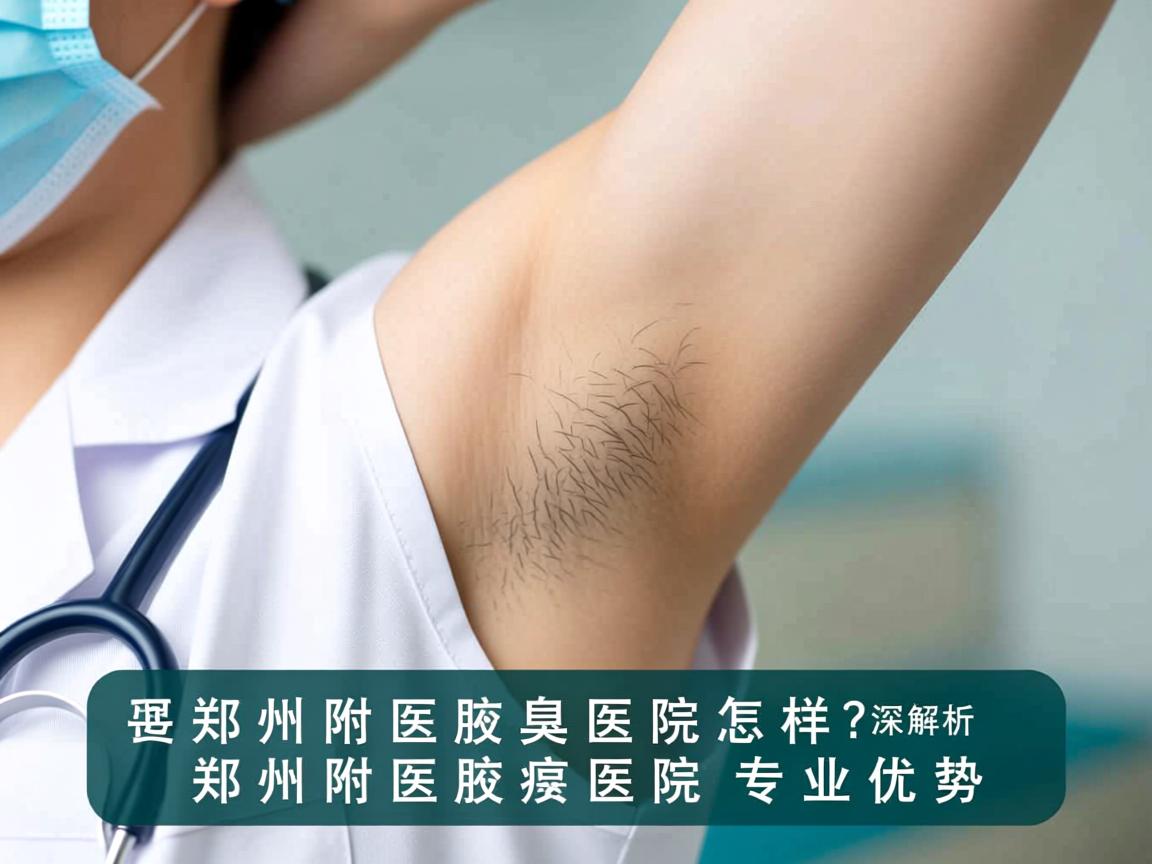 郑州附医腋臭医院怎么样？深度解析郑州附医腋臭医院的专业优势