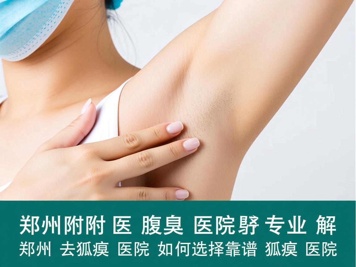 郑州附医腋臭医院专业解析，郑州去狐臭医院如何选择靠谱的狐臭医院