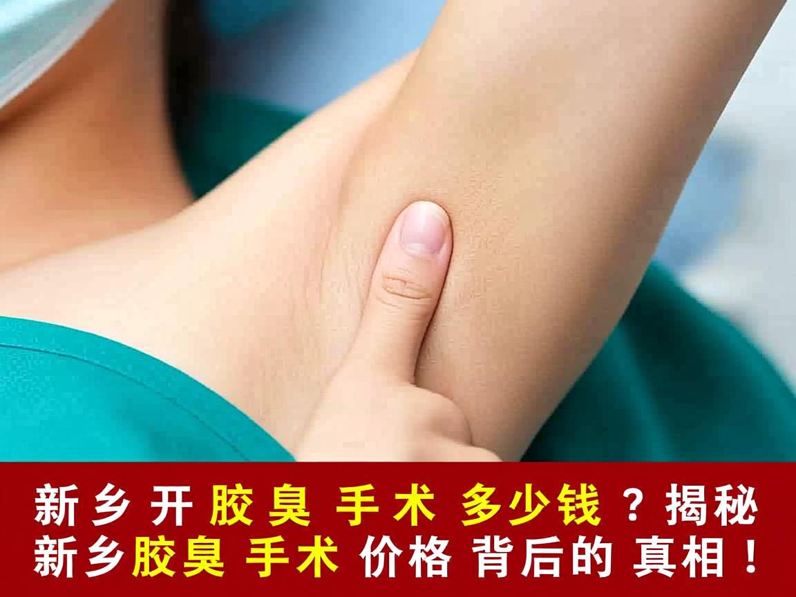 新乡开腋臭手术多少钱？揭秘新乡腋臭手术价格背后的真相！