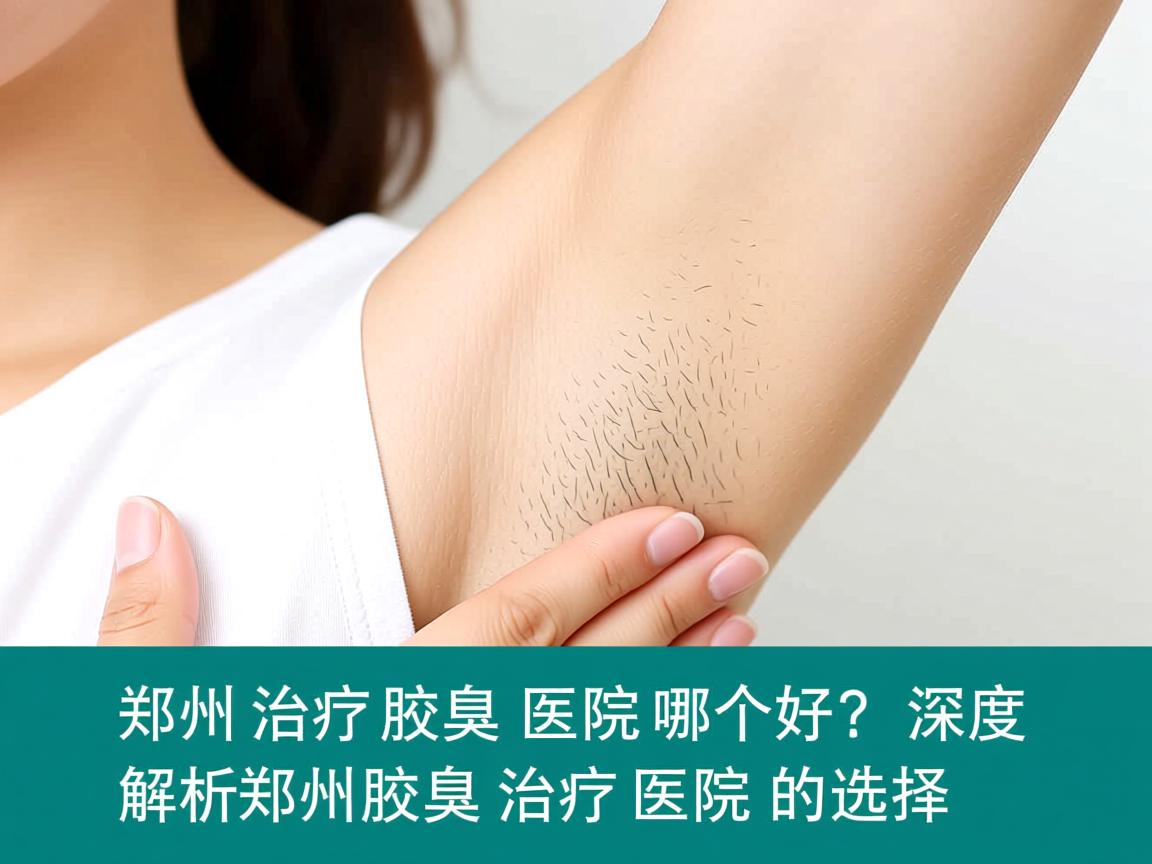 郑州治疗腋臭的医院哪个好？深度解析郑州腋臭治疗医院的选择