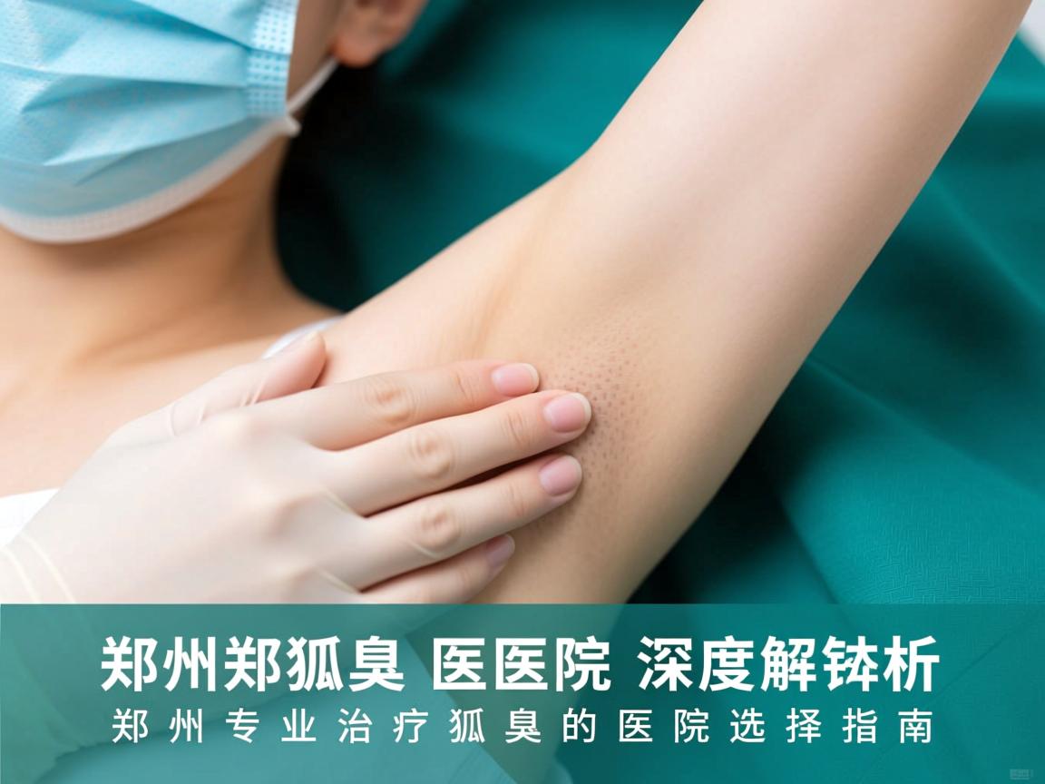 郑州狐臭医院深度解析,郑州专业治疗狐臭的医院选择指南 郑州狐臭医院深度解析,郑州专业治疗狐臭的医院选择指南