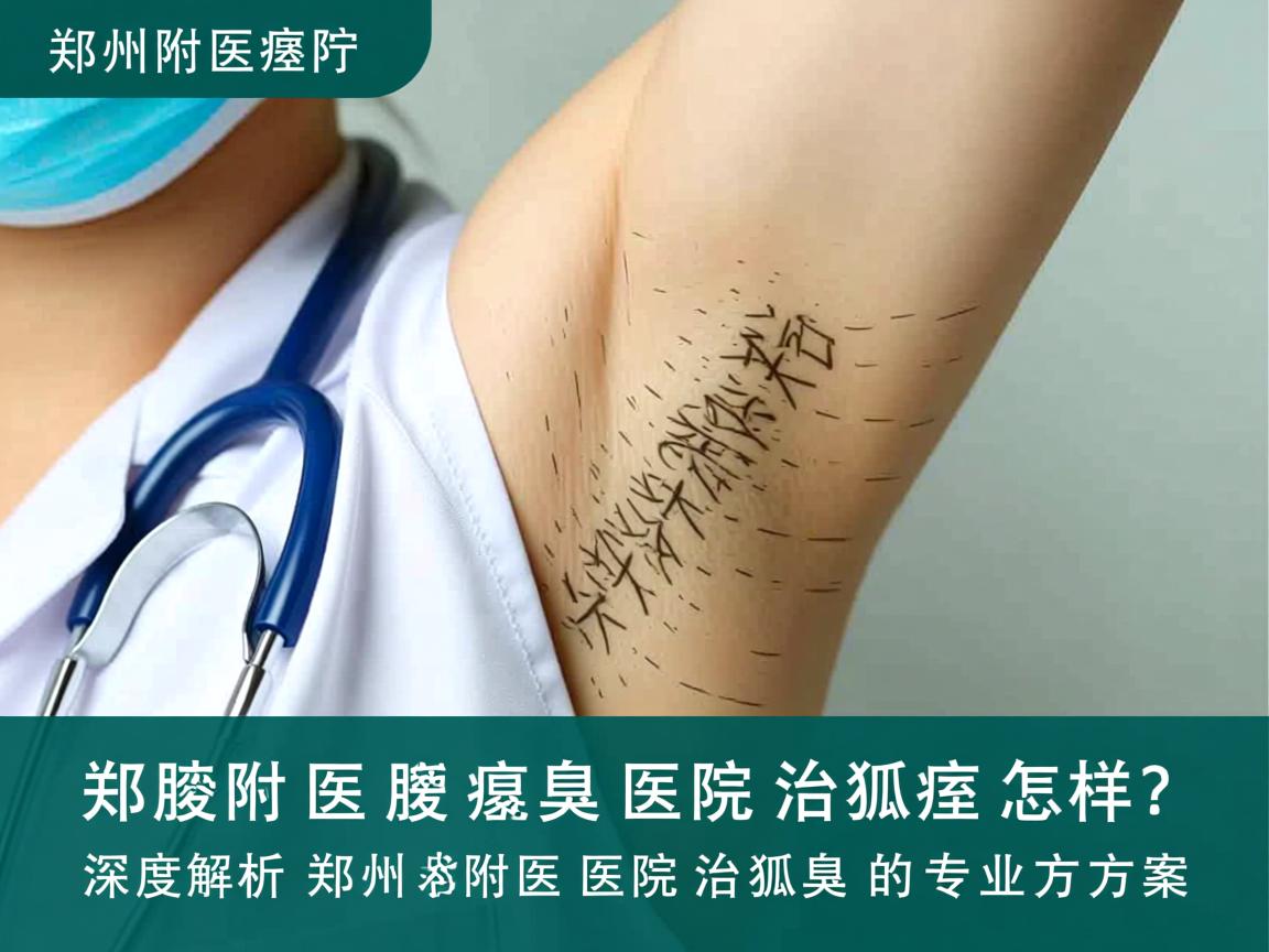 郑州附医腋臭医院治狐臭怎样？深度解析郑州附医医院治狐臭的专业方案