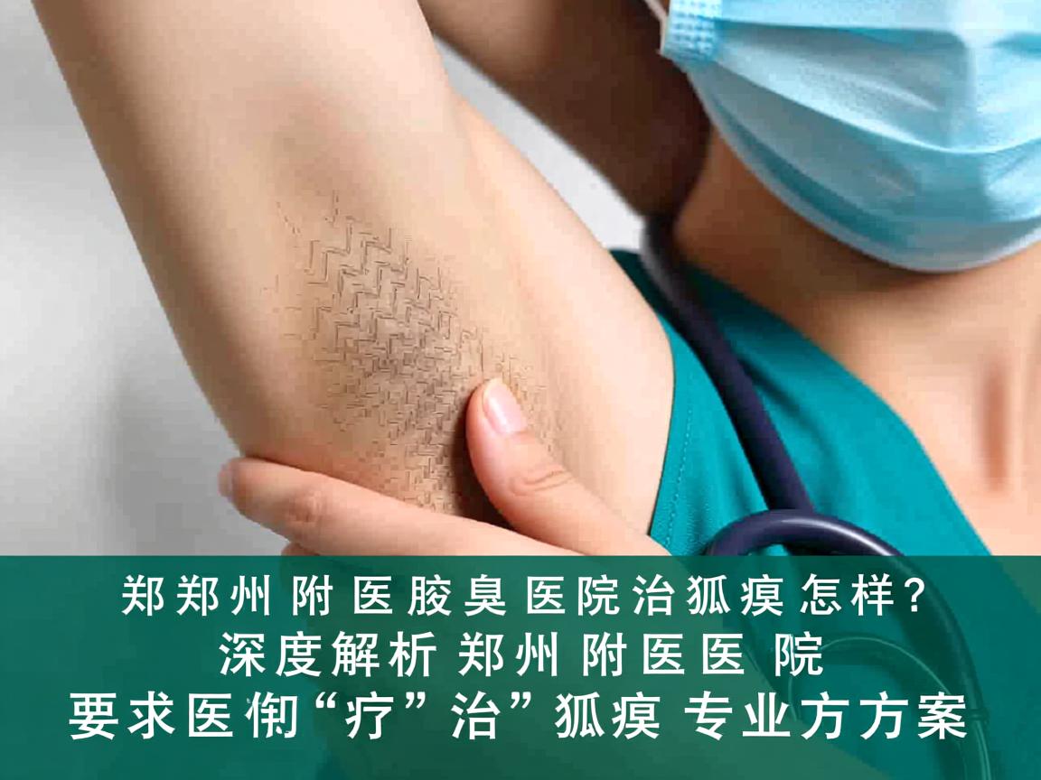 郑州附医腋臭医院治狐臭怎样？深度解析郑州附医医院治狐臭的专业方案