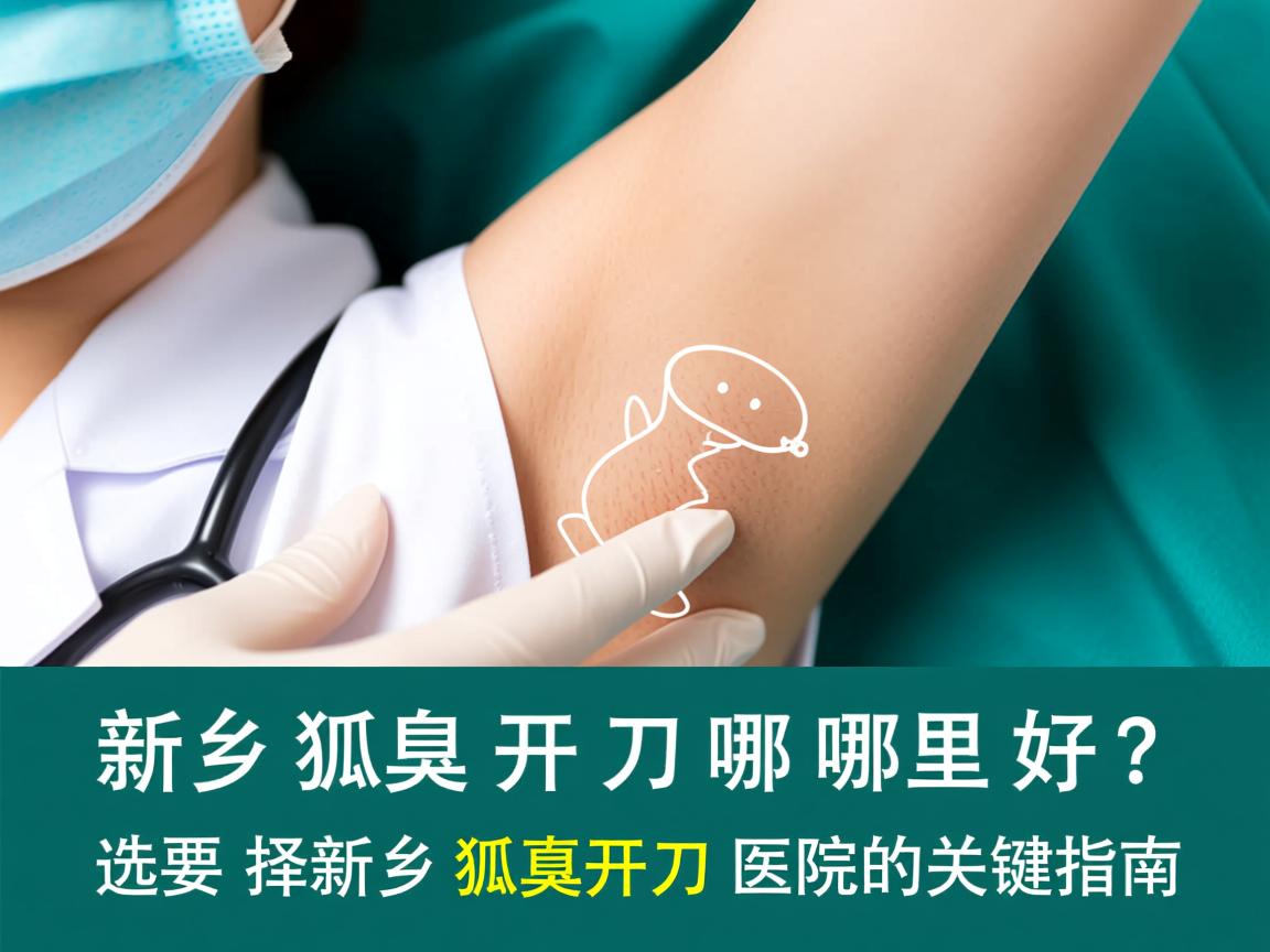 新乡狐臭开刀哪里好?选择新乡狐臭开刀医院的关键指南 新乡狐臭开刀哪里好?选择新乡狐臭开刀医院的关键指南