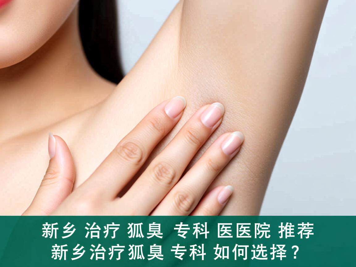 新乡治疗狐臭专科医院推荐，新乡治疗狐臭专科如何选择？