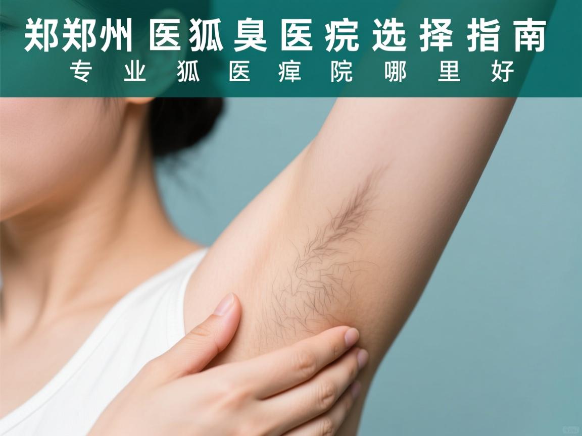 郑州狐臭医院选择指南，专业狐臭医院哪里好