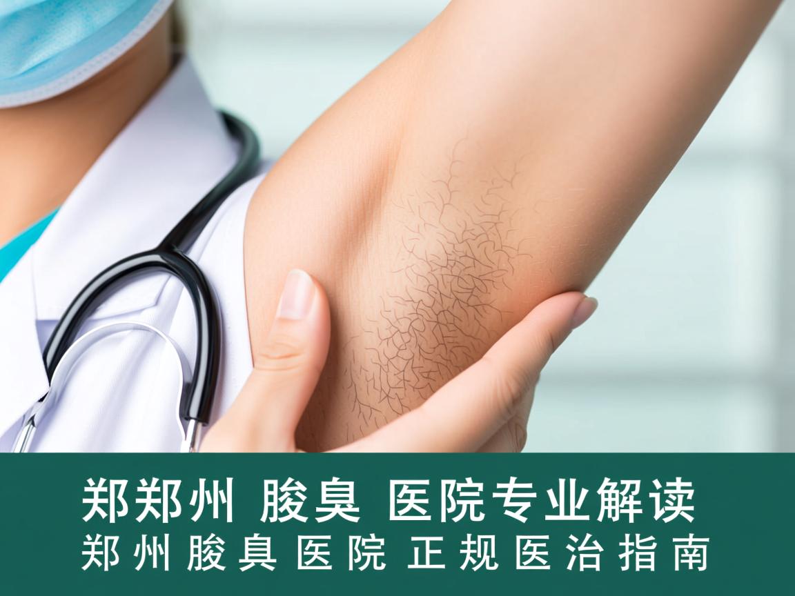 郑州腋臭医院专业解读，郑州腋臭医院正规医治指南