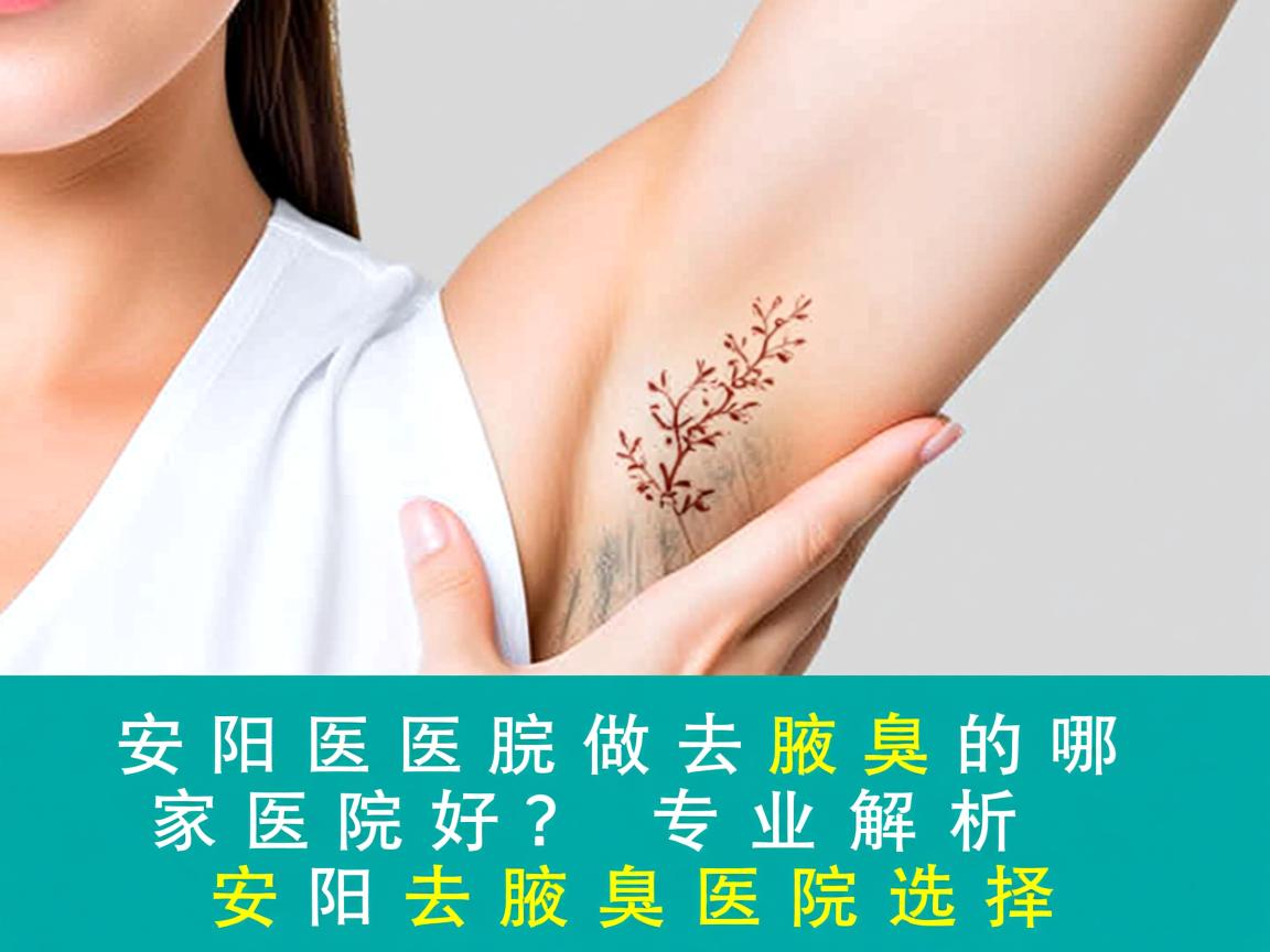 安阳医院做去腋臭的哪家医院好？专业解析安阳去腋臭医院选择