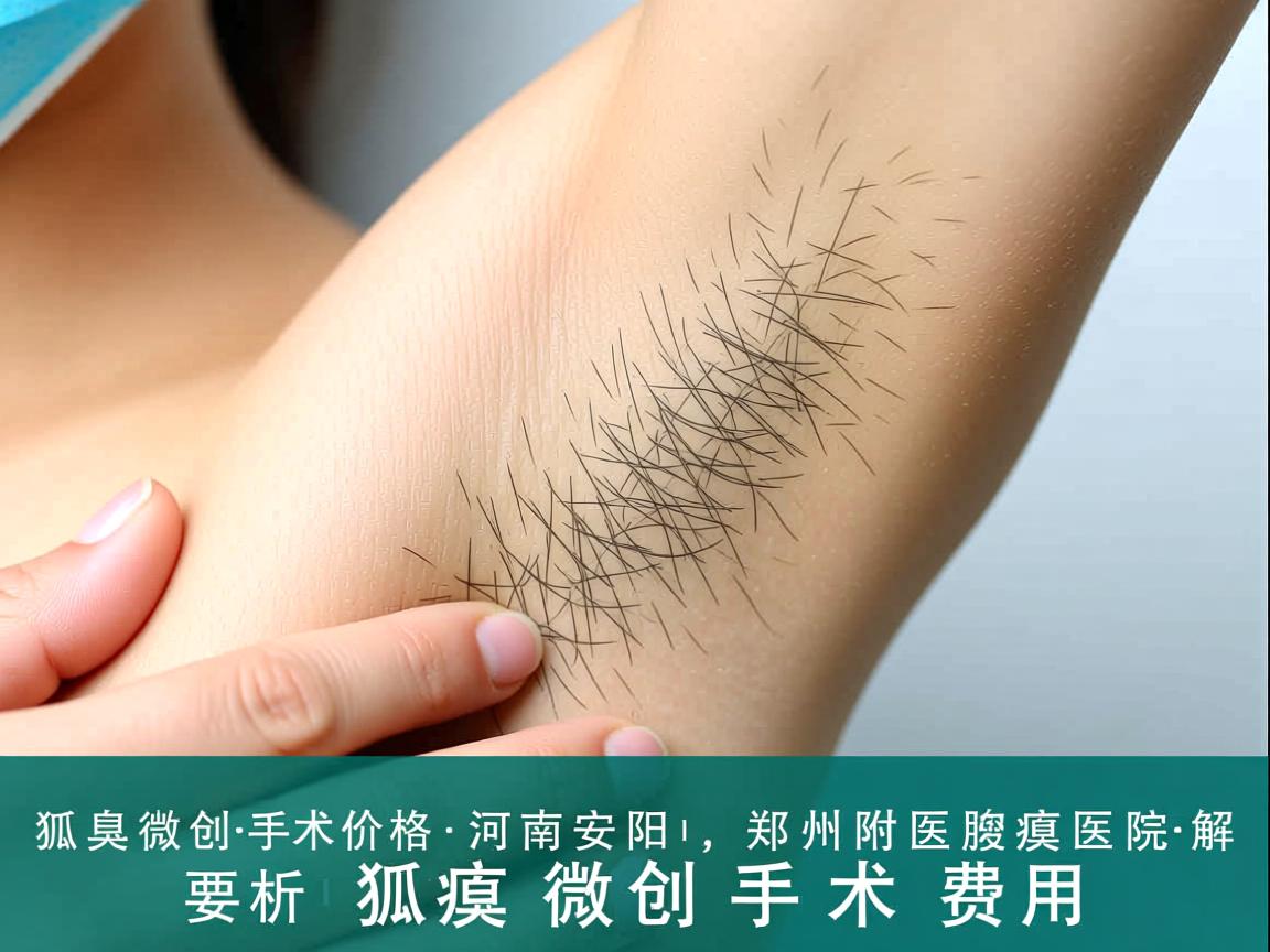 狐臭微创手术价格河南安阳，郑州附医腋臭医院解析狐臭微创手术费用