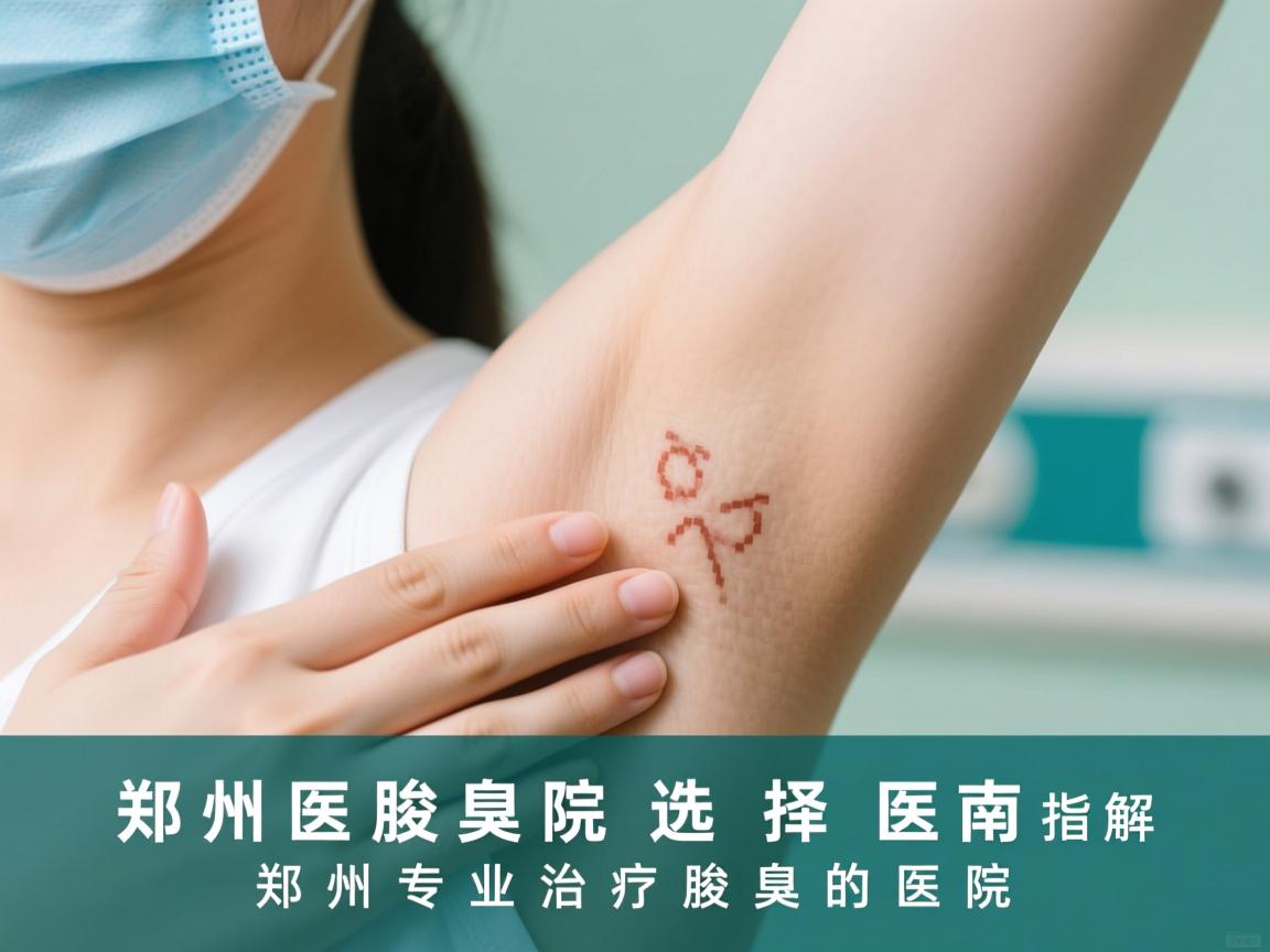郑州腋臭医院选择指南，详解郑州专业治疗腋臭的医院