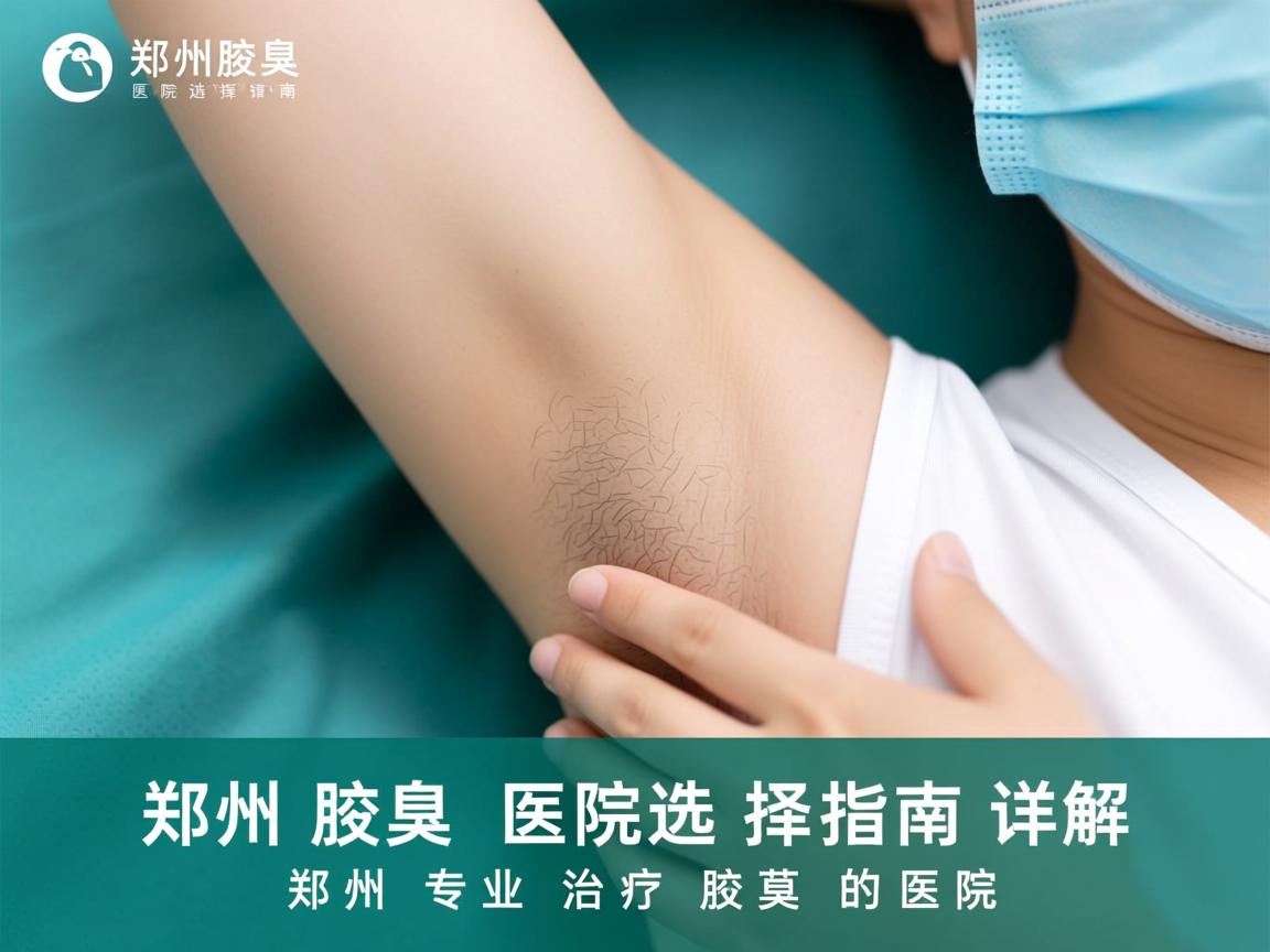 郑州腋臭医院选择指南，详解郑州专业治疗腋臭的医院