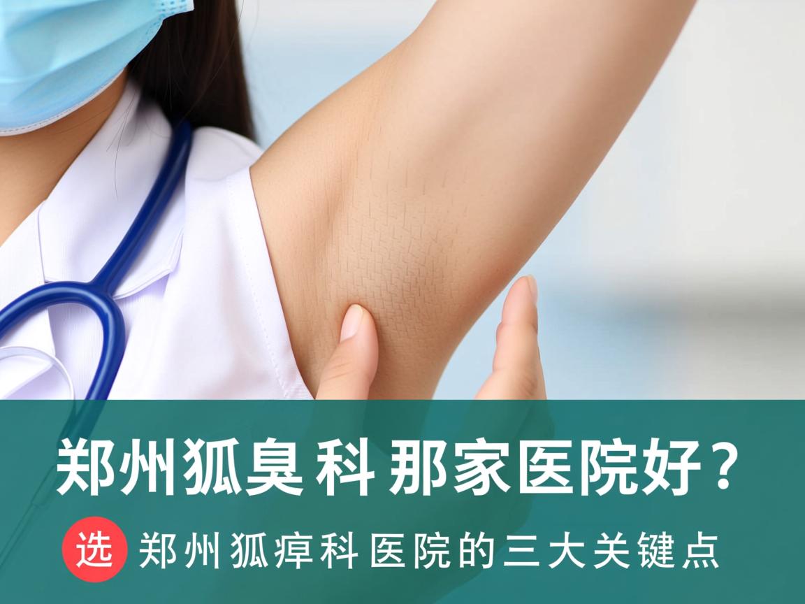 郑州狐臭科那家医院好?选择郑州狐臭科医院的三大关键点 郑州狐臭科那家医院好?选择郑州狐臭科医院的三大关键点