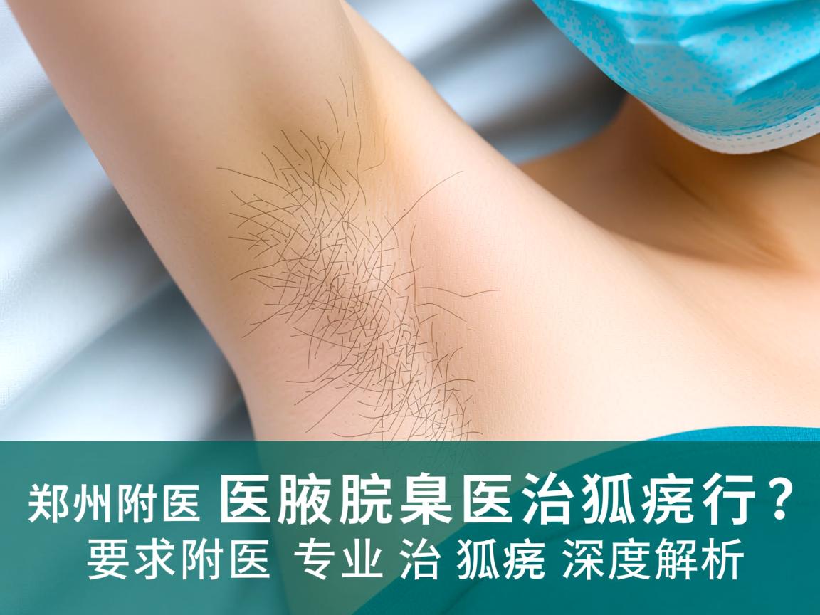 郑州附医腋臭医院治狐臭行吗?郑州附医专业治狐臭深度解析 郑州附医腋臭医院治狐臭行吗?郑州附医专业治狐臭深度解析