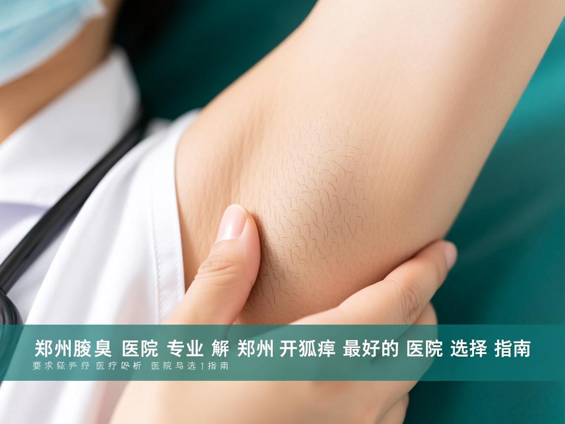 郑州腋臭医院专业解析，郑州开狐臭最好的医院选择指南