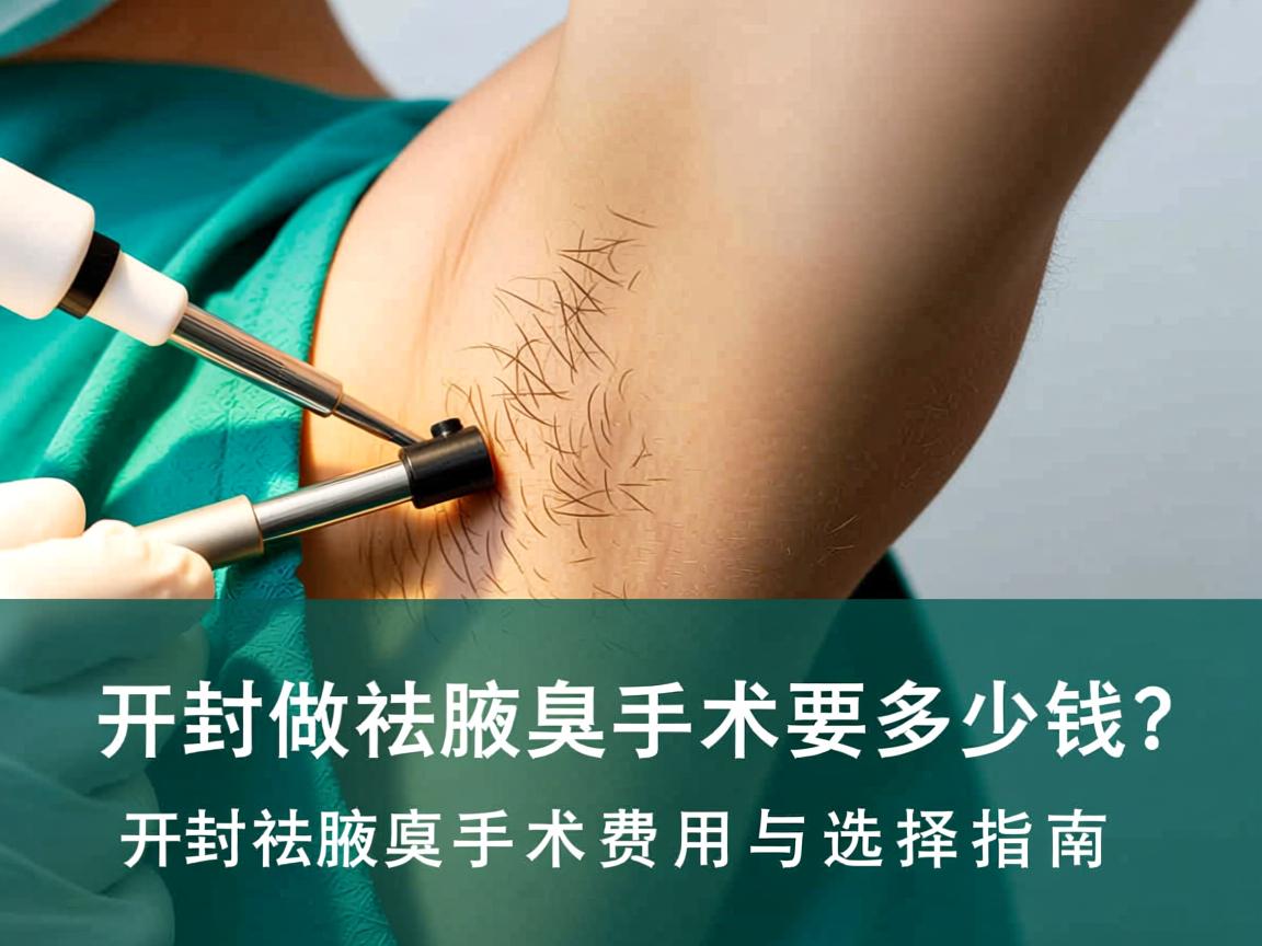 在开封做祛腋臭手术要多少钱?开封祛腋臭手术费用与选择指南 在开封做祛腋臭手术要多少钱?开封祛腋臭手术费用与选择指南