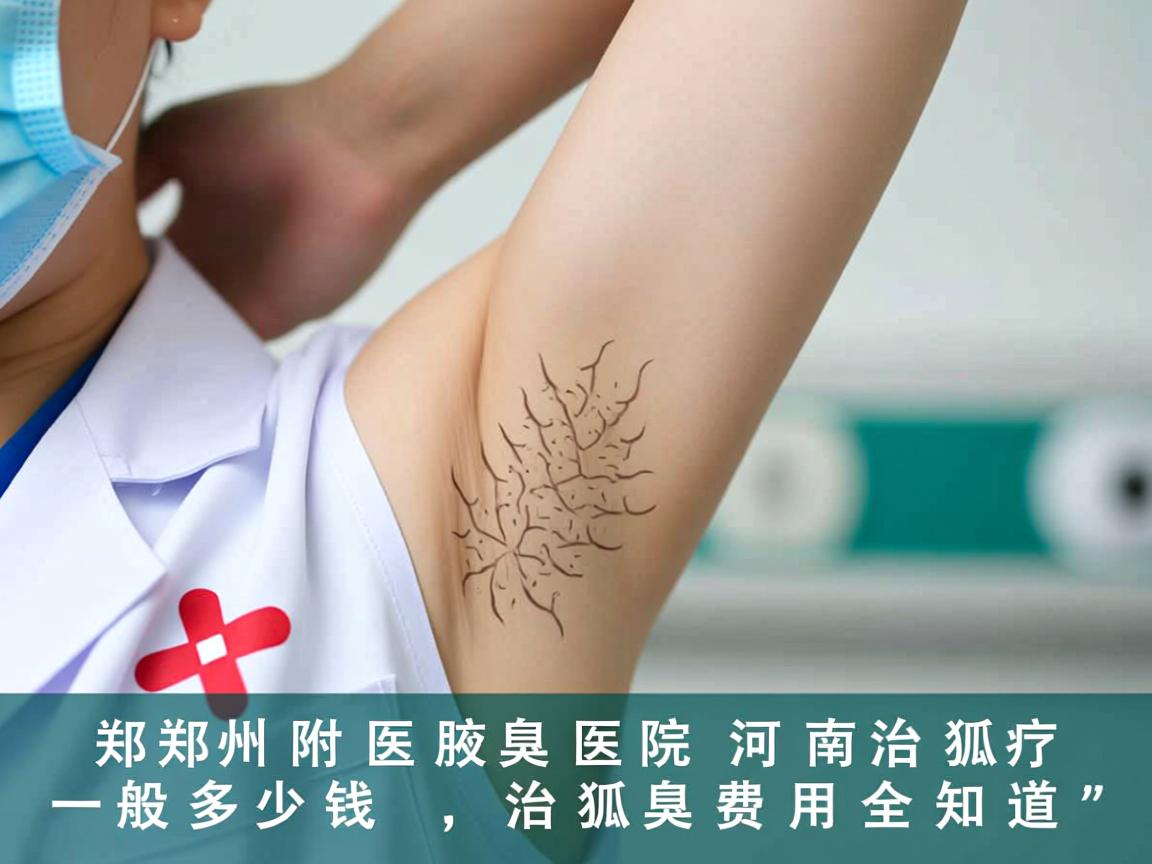 郑州附医腋臭医院解析，河南治狐臭一般多少钱，治狐臭费用全知道
