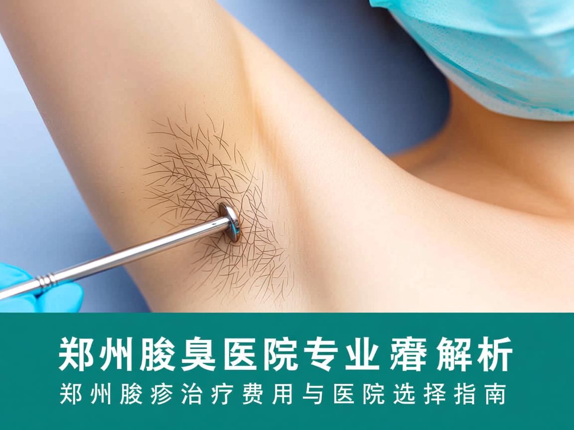 郑州腋臭医院专业解析，郑州腋臭治疗费用与医院选择指南