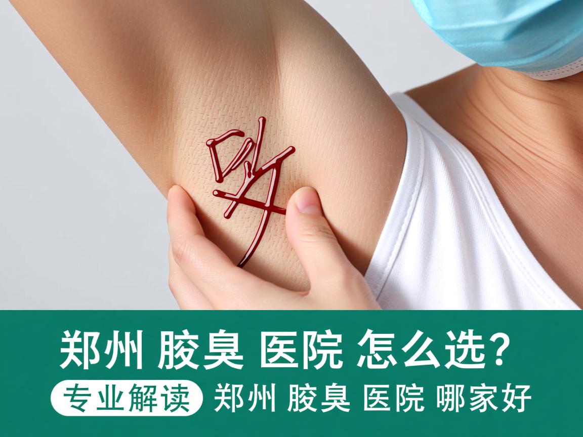 郑州腋臭医院怎么选？专业解读郑州腋臭医院哪家好