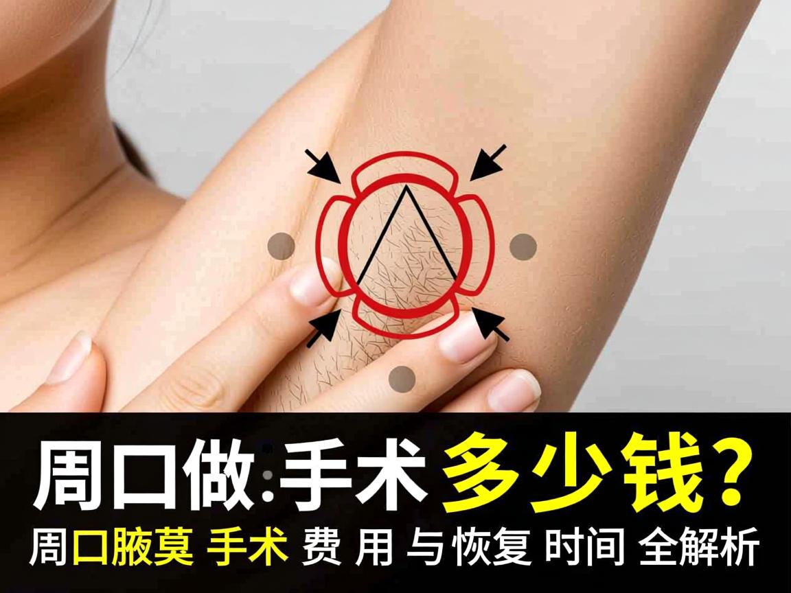 周口做腋臭手术多少钱？周口腋臭手术费用与恢复时间全解析
