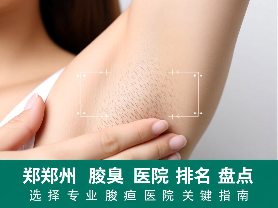 郑州腋臭医院排名盘点,选择专业腋臭医院的关键指南 郑州腋臭医院排名盘点,选择专业腋臭医院的关键指南