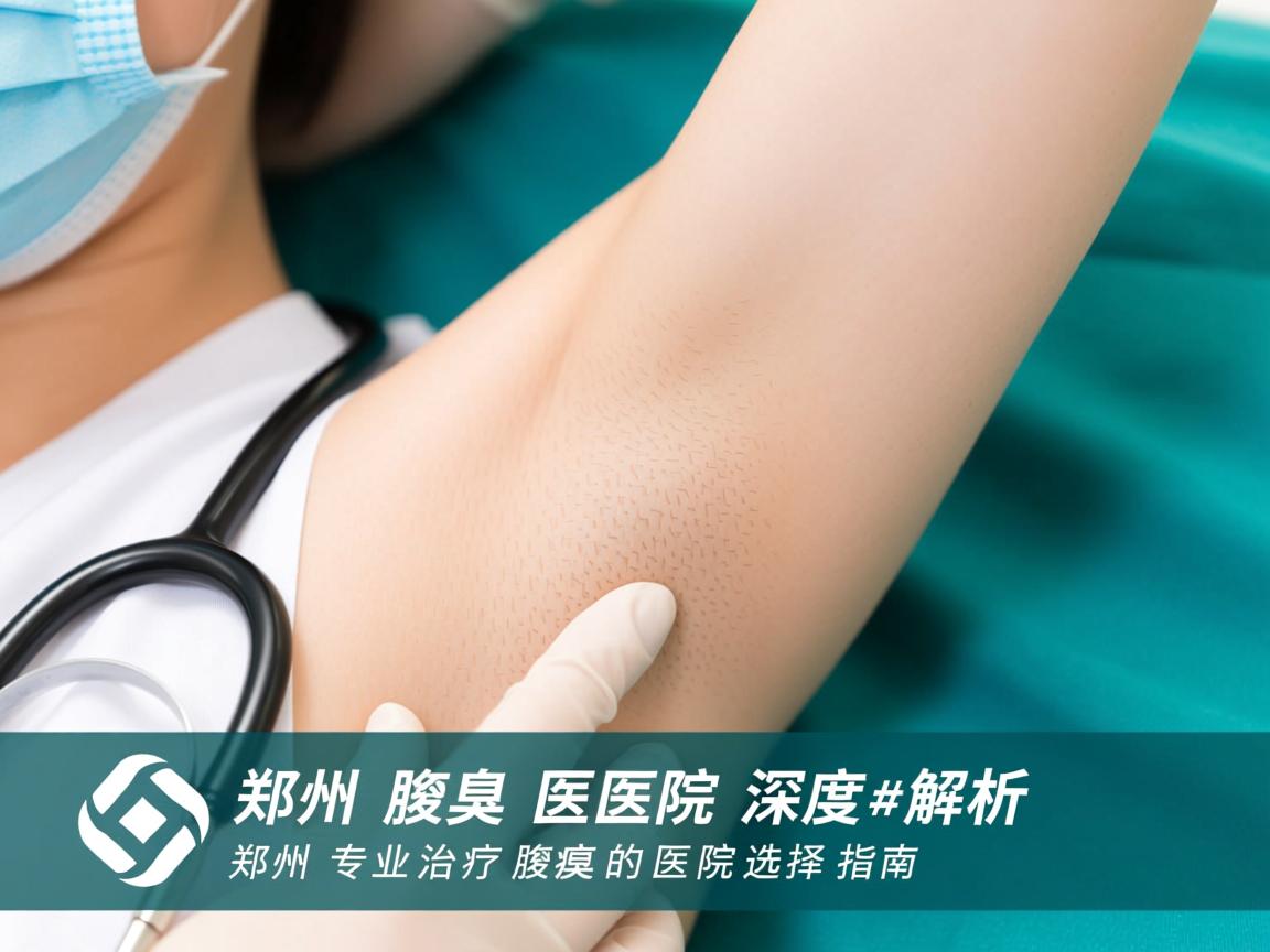 郑州腋臭医院深度解析，郑州专业治疗腋臭的医院选择指南
