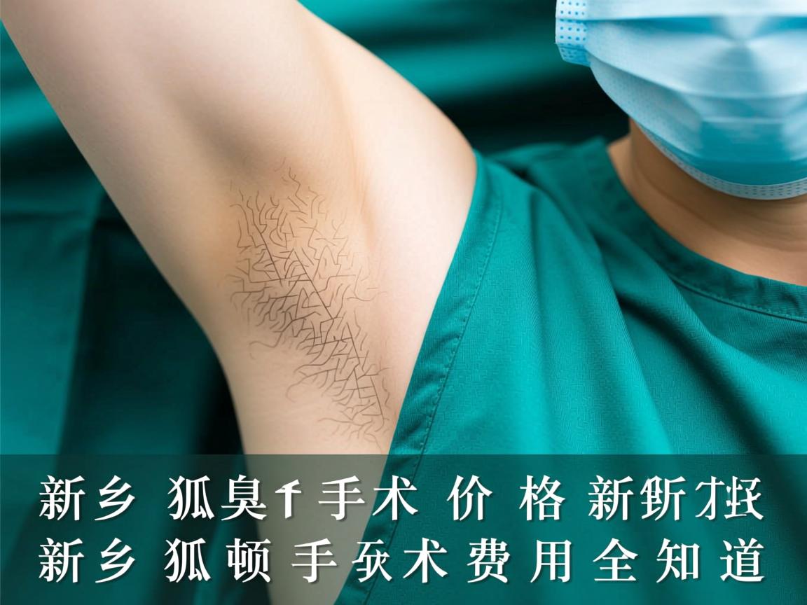新乡狐臭手术价格解析，新乡狐臭手术费用全知道