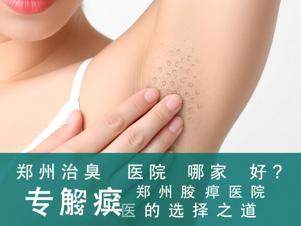 郑州治腋臭医院哪家好？专业解析郑州腋臭医院的选择之道