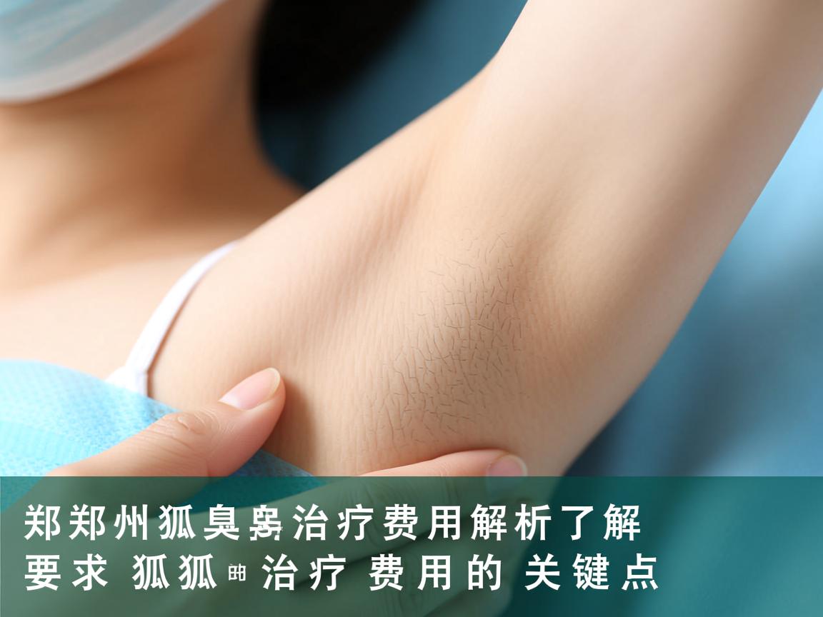 郑州狐臭治疗费用解析，了解郑州狐臭治疗费用的关键点