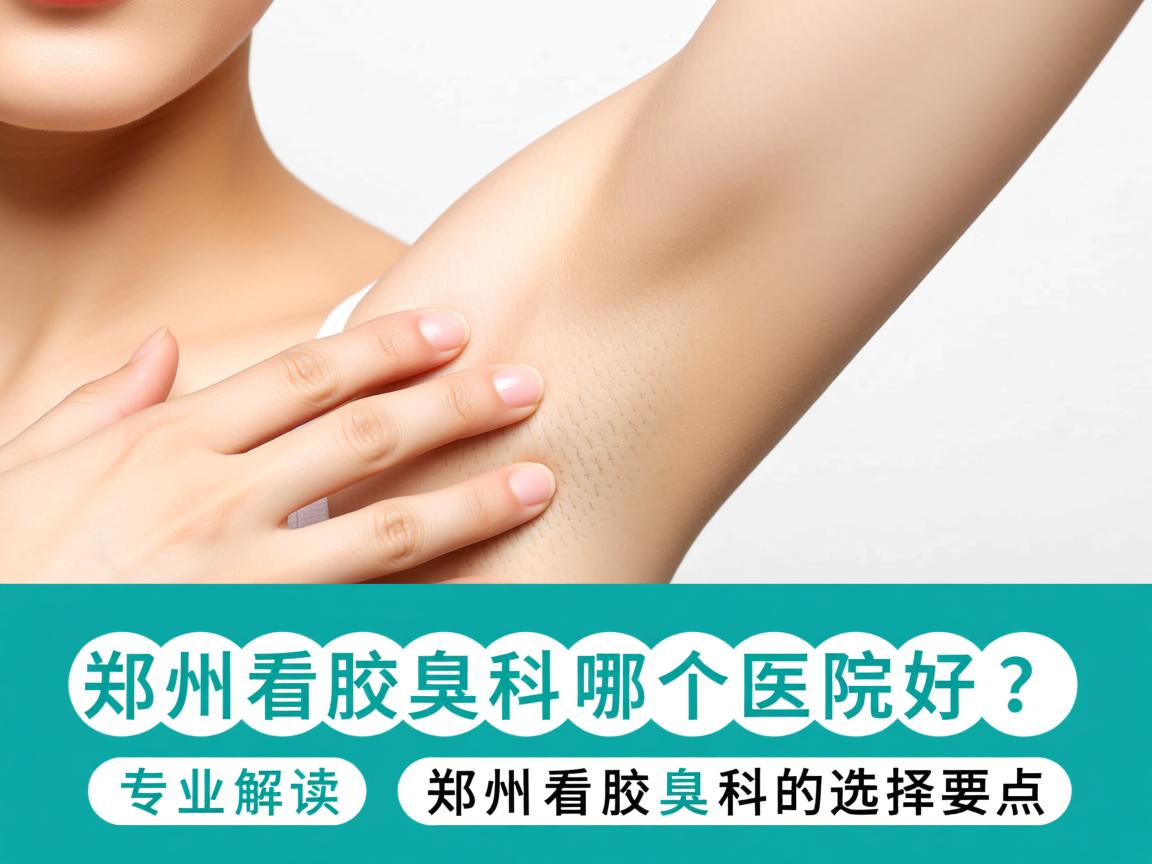 郑州看腋臭科哪个医院好？专业解读郑州看腋臭科的选择要点