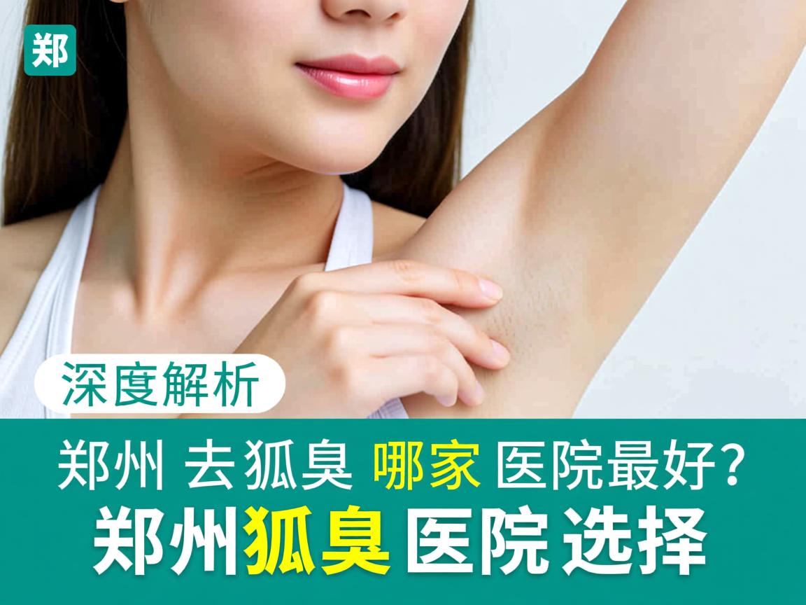 郑州去狐臭哪家医院最好？深度解析郑州狐臭医院选择