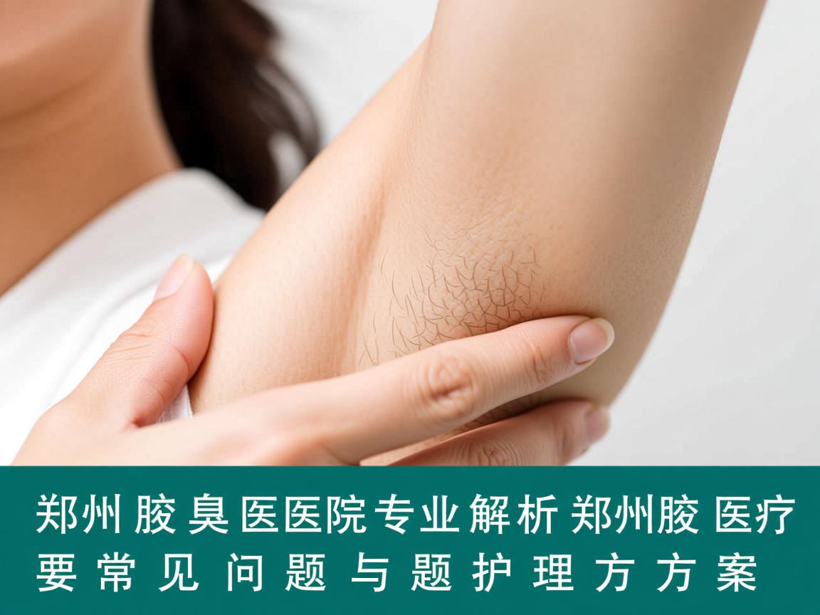 郑州腋臭医院专业解析，郑州腋臭医疗的常见问题与护理方案