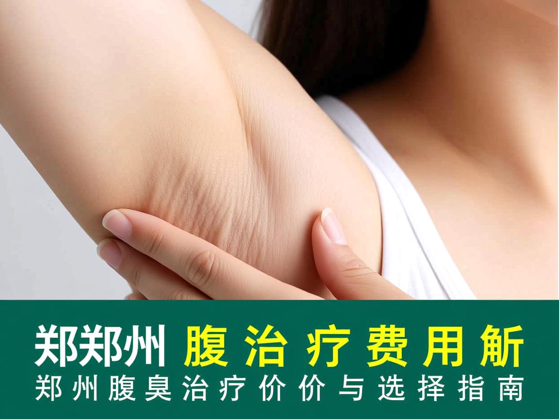郑州腋臭治疗费用解析，郑州腋臭治疗价格与选择指南