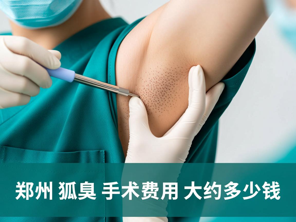 郑州狐臭手术价格解析，郑州狐臭手术费用大约多少钱