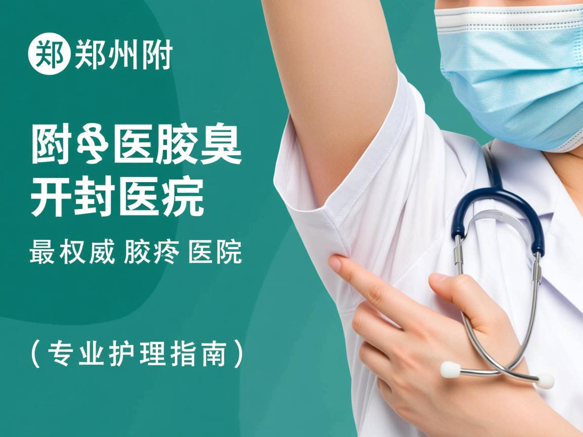 郑州附医腋臭医院，开封最权威腋臭医院的专业护理指南