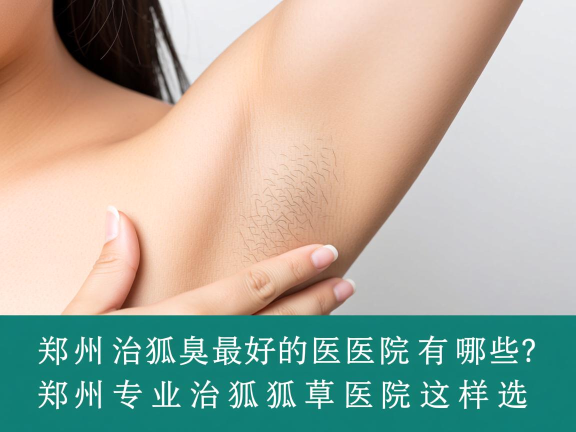 郑州治狐臭最好的医院有哪些？郑州专业治狐狐臭医院这样选
