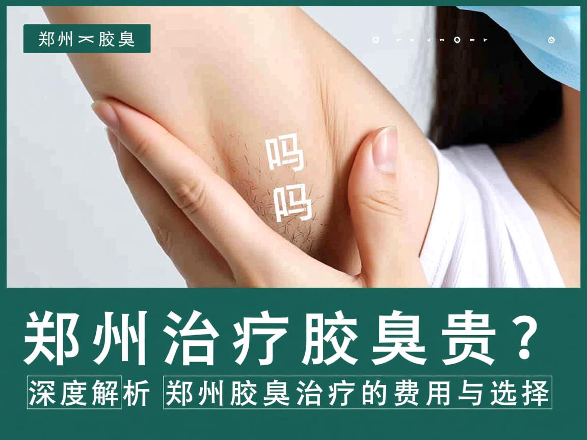郑州治疗腋臭贵吗?深度解析郑州腋臭治疗的费用与选择 郑州治疗腋臭贵吗?深度解析郑州腋臭治疗的费用与选择