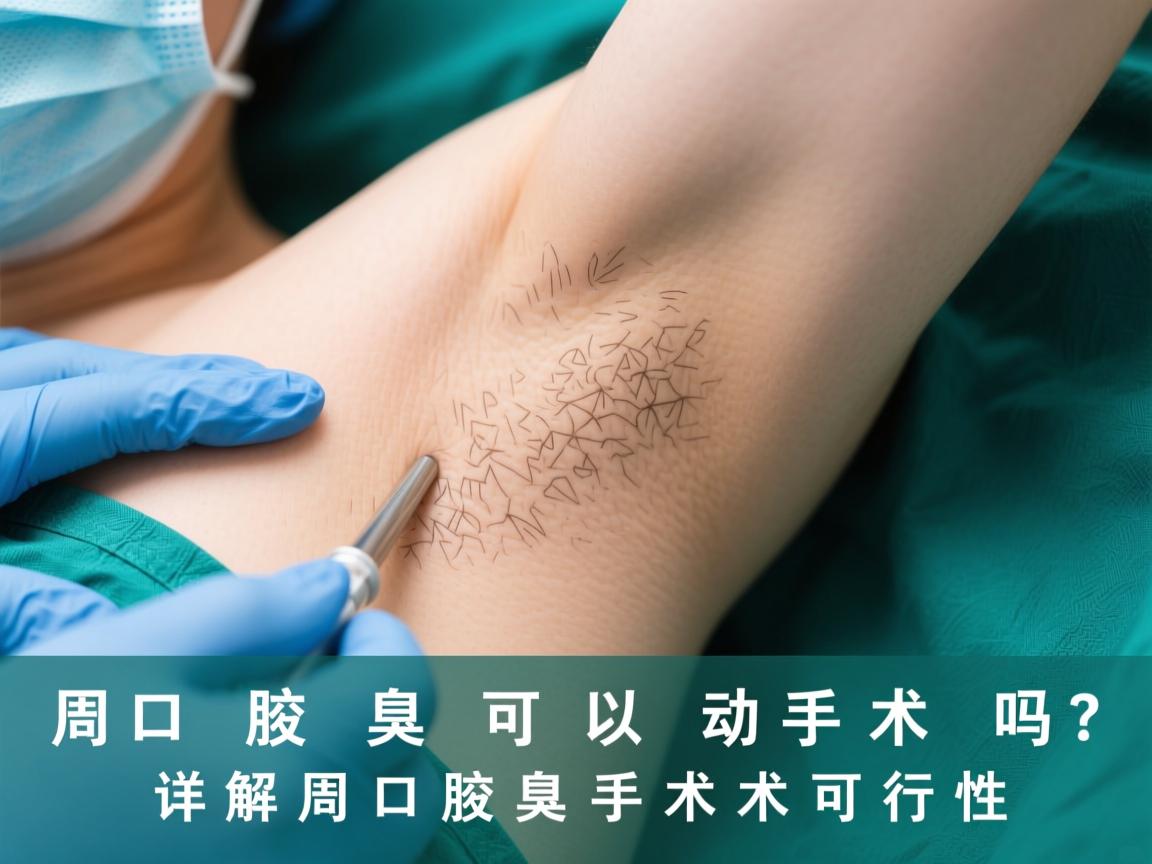 周口腋臭可以动手术吗？详解周口腋臭手术的可行性