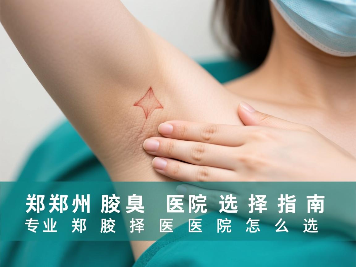 郑州腋臭医院选择指南，专业郑州腋臭医院怎么选