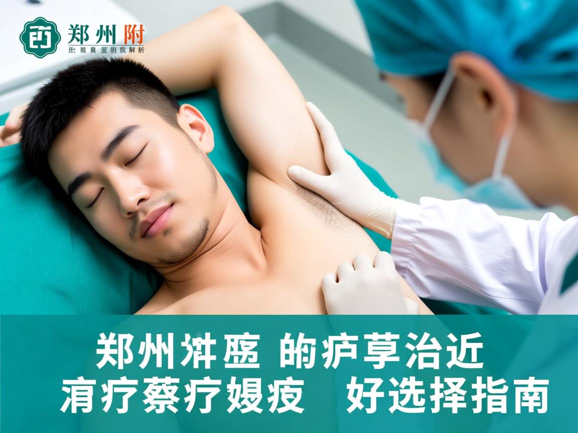郑州附医腋臭医院解析，周口北蔡附近治疗腋臭好的医院选择指南