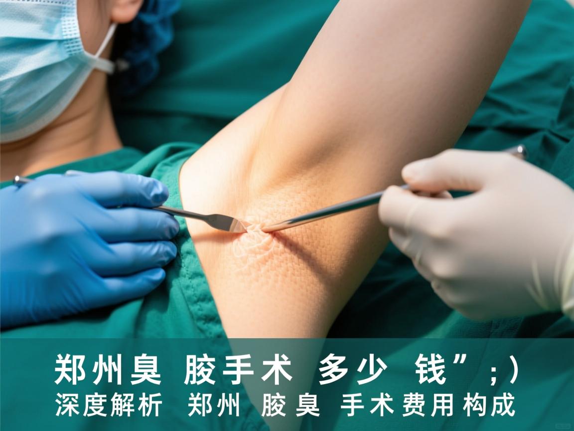 郑州腋臭手术多少钱，深度解析郑州腋臭手术费用构成